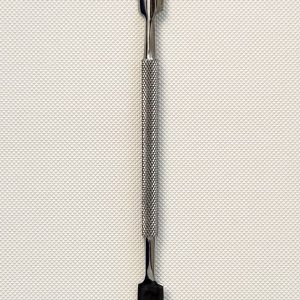 Nail Pusher Rounded Spoon and Curved Spatula Ends